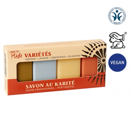 Savon du Midi<迷你禮盒>乳木果有機香皂